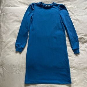 Boden Puff Sleeve Sweatshirt Dress